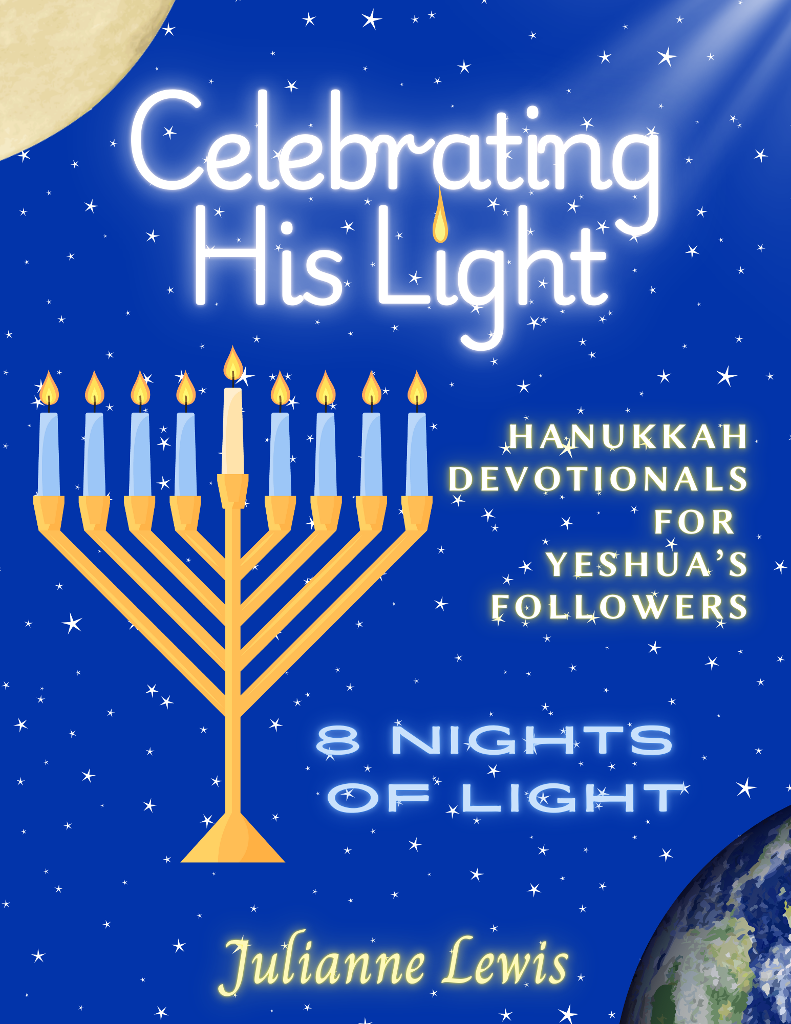 A free PDF Messianic Hanukkah Devotional for 8 Nights. Torah Observant will enjoy it, too. 